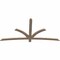 Ekena Millwork Davenport Smooth Timber Gable Bracket, Douglas Fir, 84"W x 42"H x 1 1/2"D x 3 1/2"F, 12/12 Pitch GBW084X42X0204DAV00SDF - alternate 5